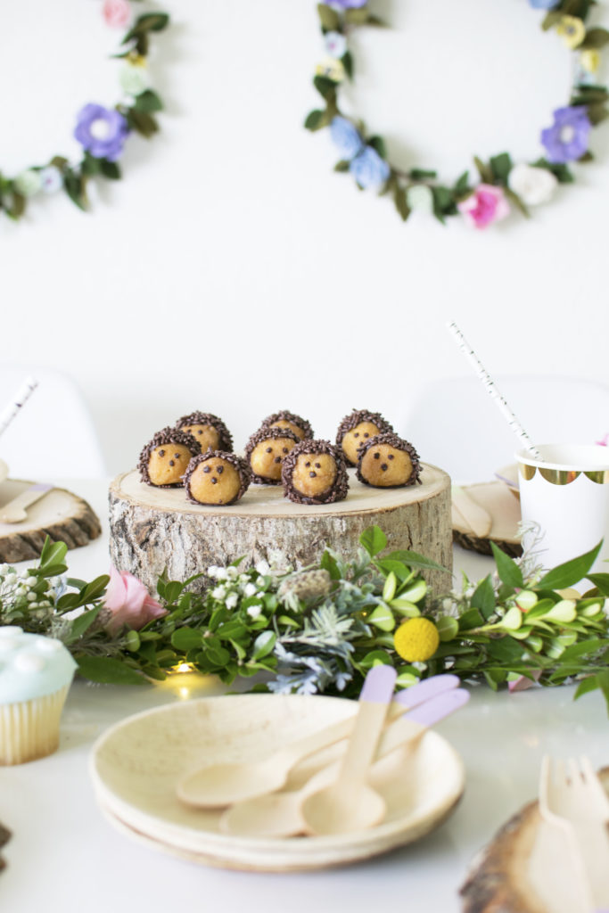 Make These Adorable Hedgehog Donut Holes