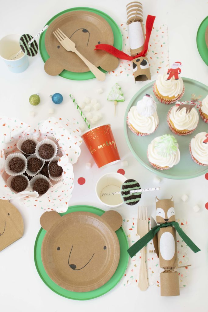 Christmas comes early: Santa Bruce Inspired Kids Tablescape 