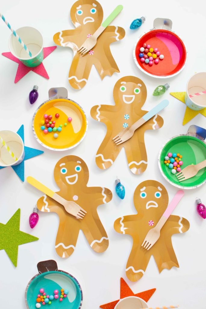 Set up the cutest Gingerbread House Decorating Station