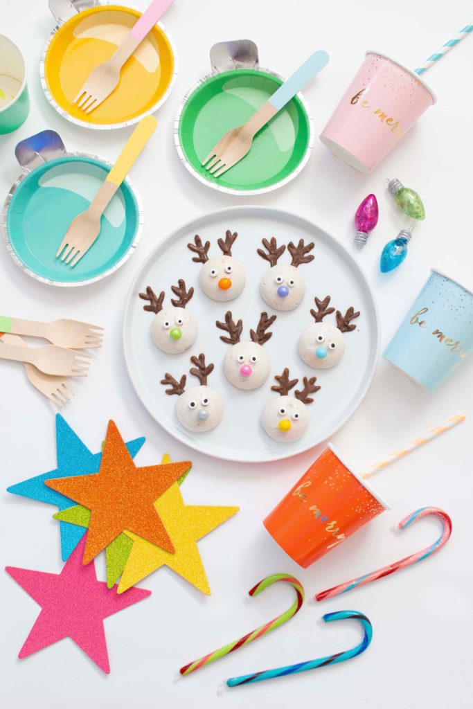 No-bake Reindeer Cookies