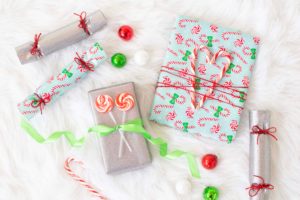 Holiday Candy Inspired Gift Wrapping Ideas