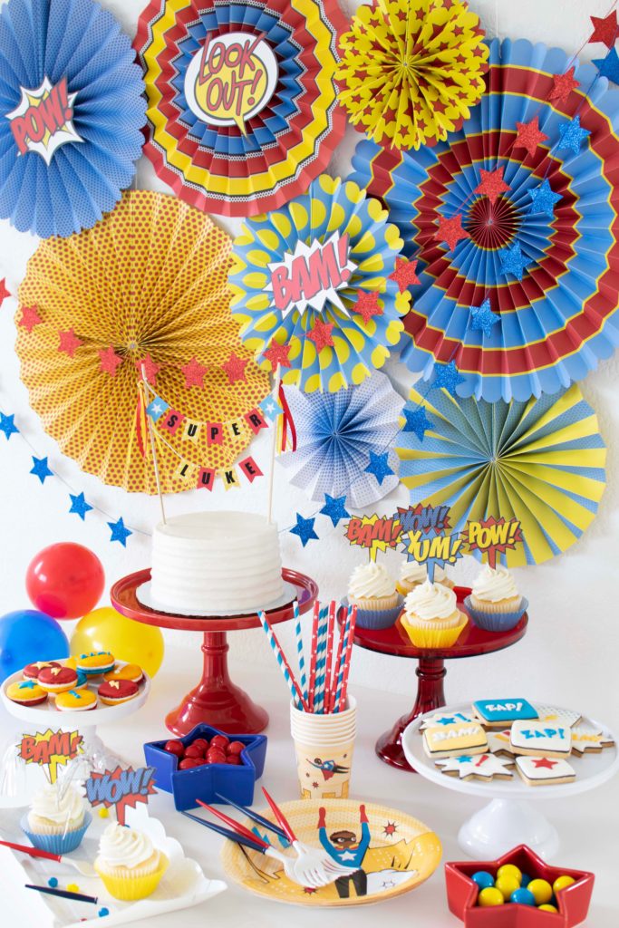 Celebrating children of color: How to Host a Super Hero Party