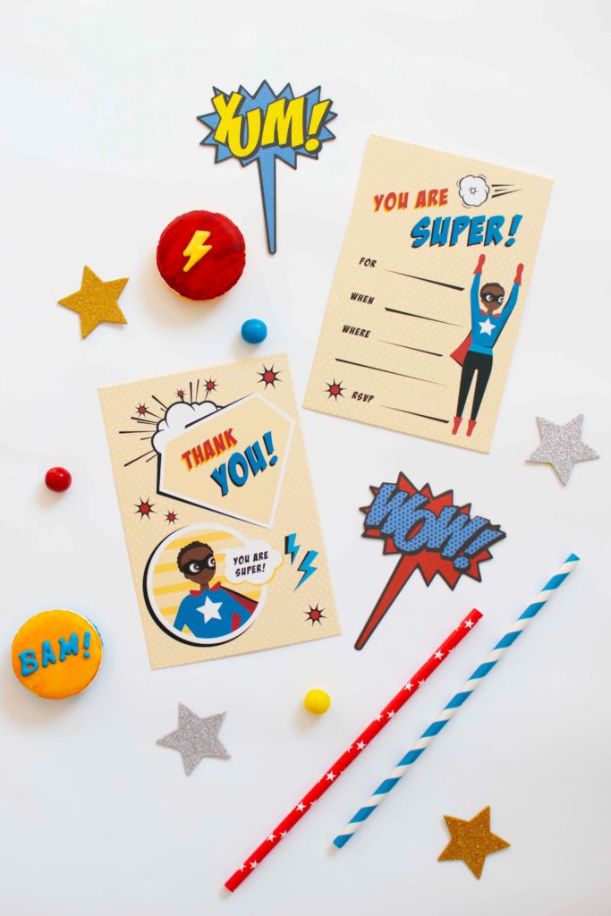 Celebrating children of color: How to Host a Super Hero Party