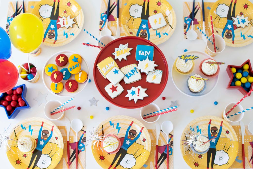 Celebrating children of color: How to Host a Super Hero Party