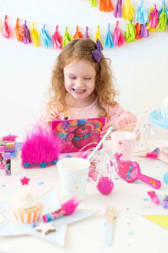 Host a Colorful Trolls Spa Party