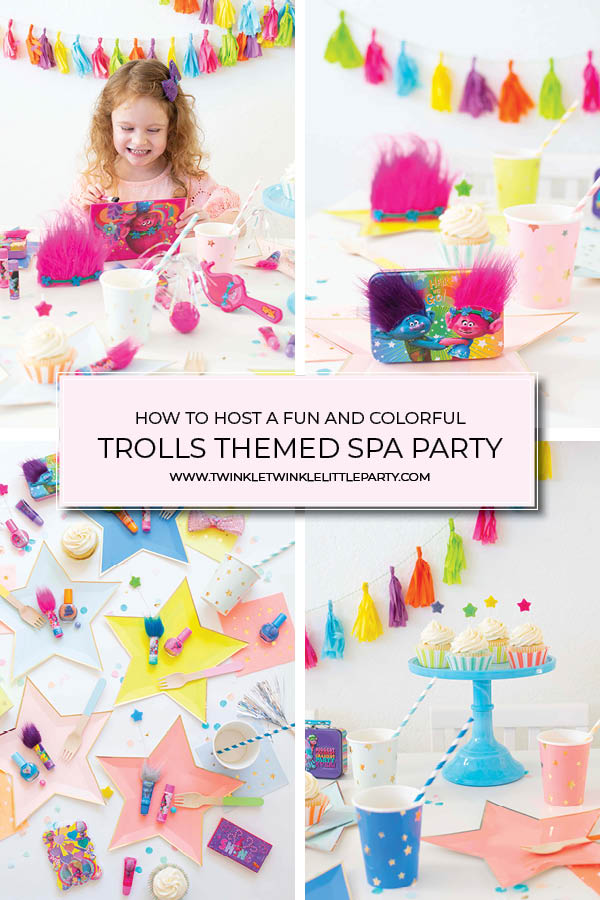 Host a Trolls Spa Party for Girls!