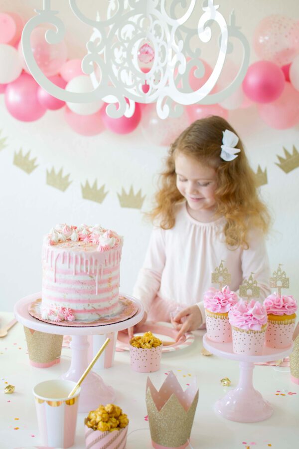 A Sweet Pink & Gold Ballerina/Princess Inspired Party
