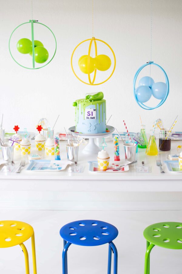 A Modern Mad Science Birthday Party by Twinkle Twinkle Little Party