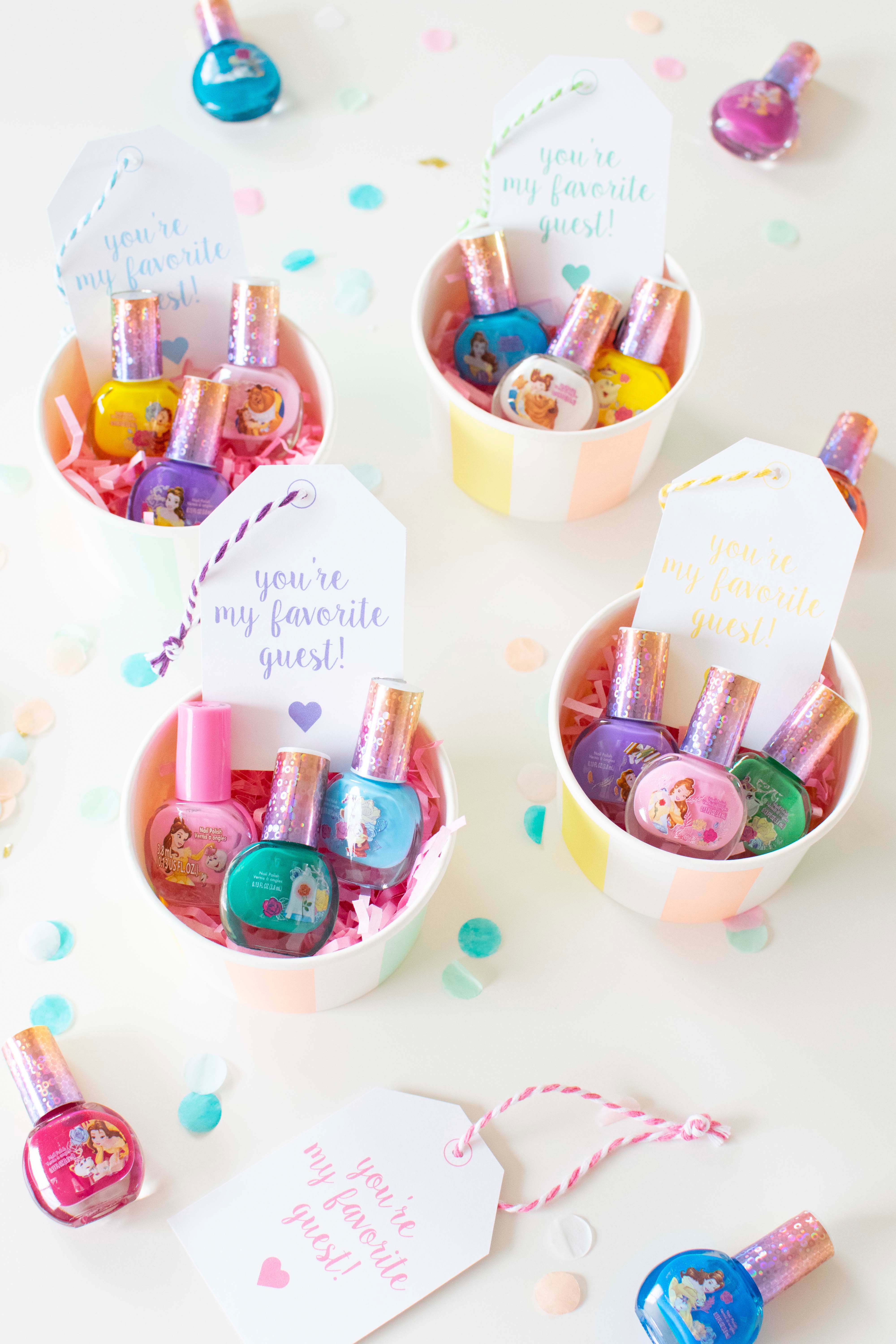 Disney Princess Party Favors + Free Printable Tags for TownleyGirl