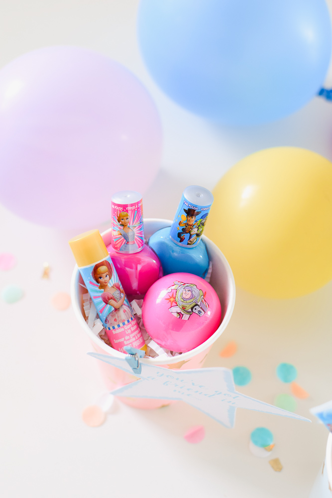 Toy Story 4 Spa Party Favor Ideas