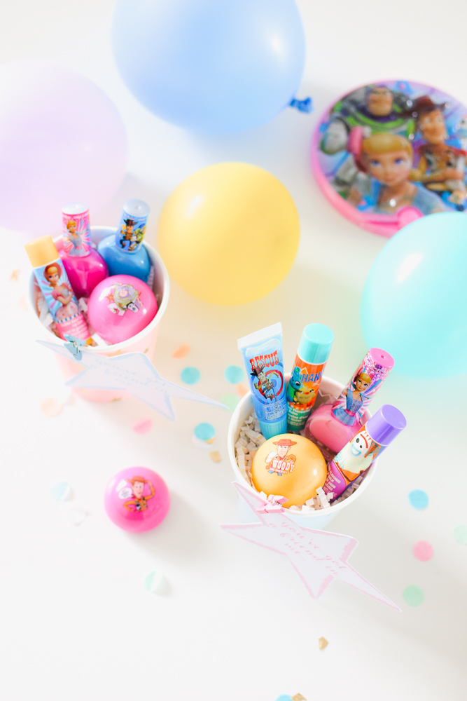 Toy Story 4 Spa Party Favor Ideas