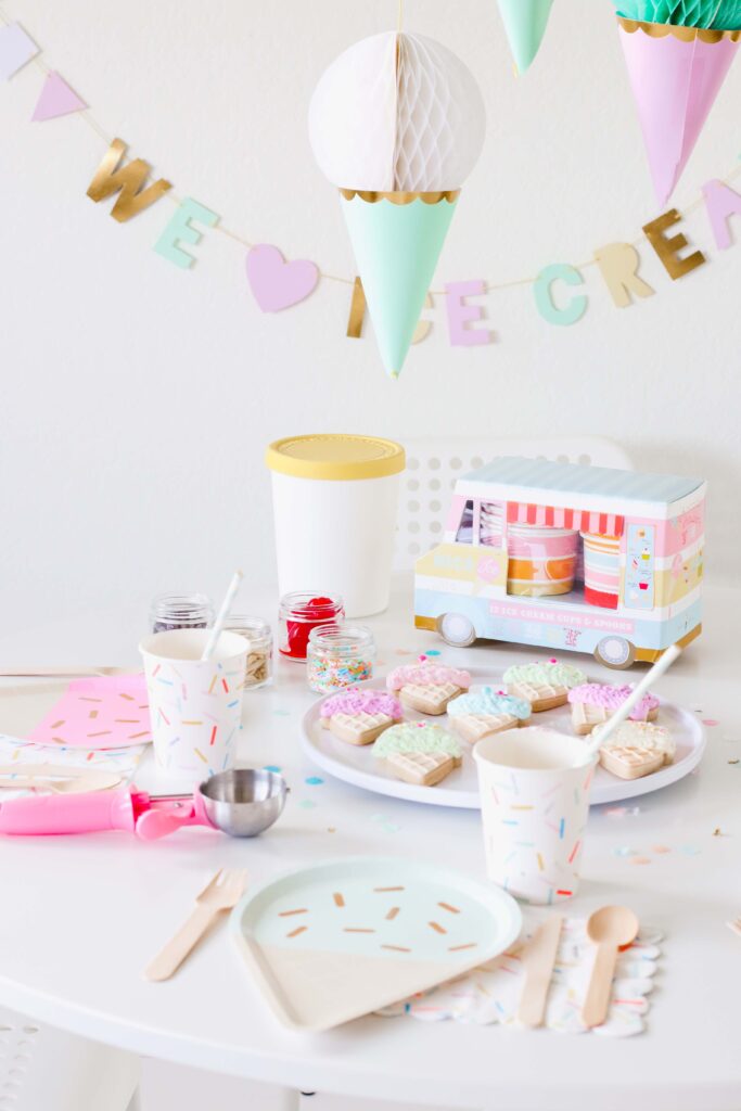Host an effortless ice cream party
