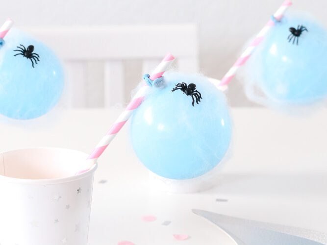 DIY Spooky Halloween Straws