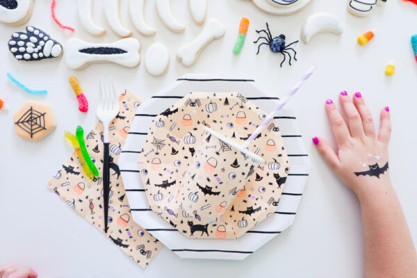 The Coolest Halloween Party Activity For The Kids - a skeleton cookie ...