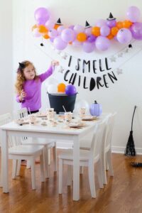 A Fun Hocus Pocus Inspired Halloween Party for the kids