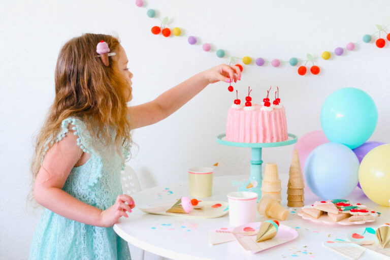 Throw a Simple Ice Cream Party at Home