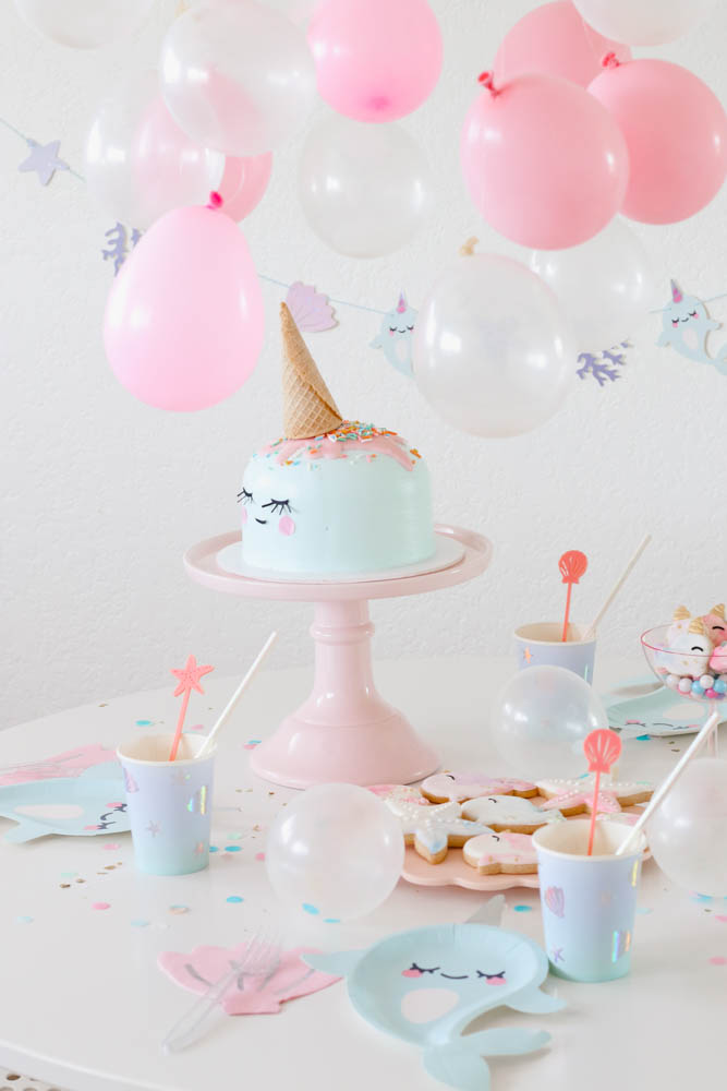 Party-in-place: Narwhal Themed Party