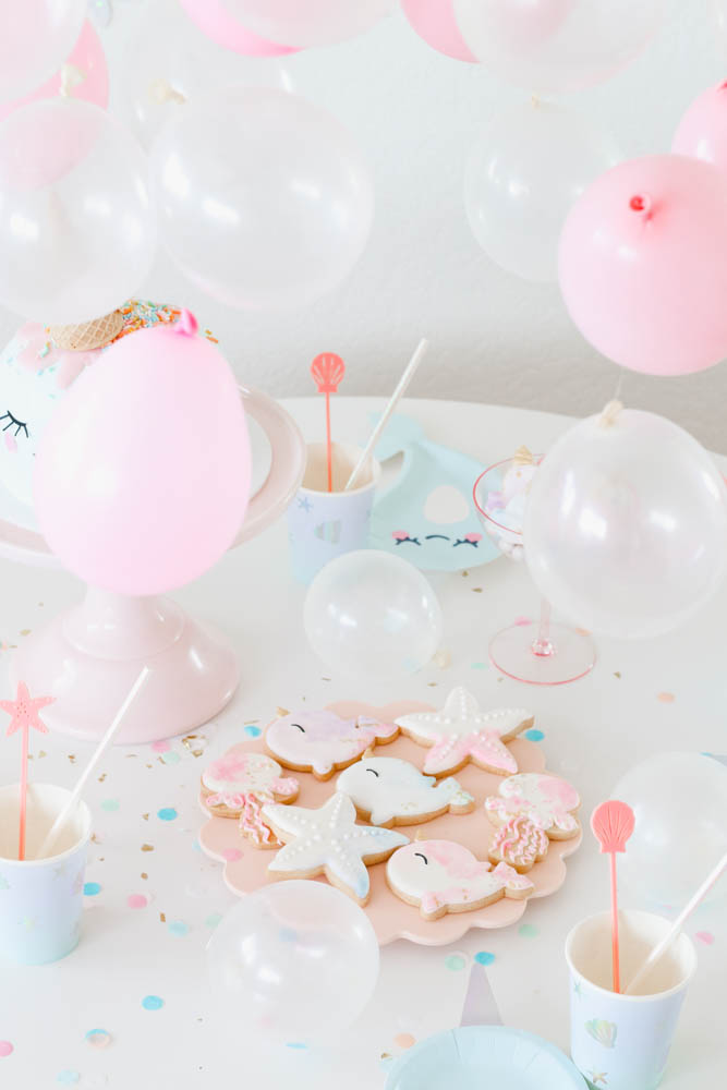 Party-in-place: Narwhal Themed Party