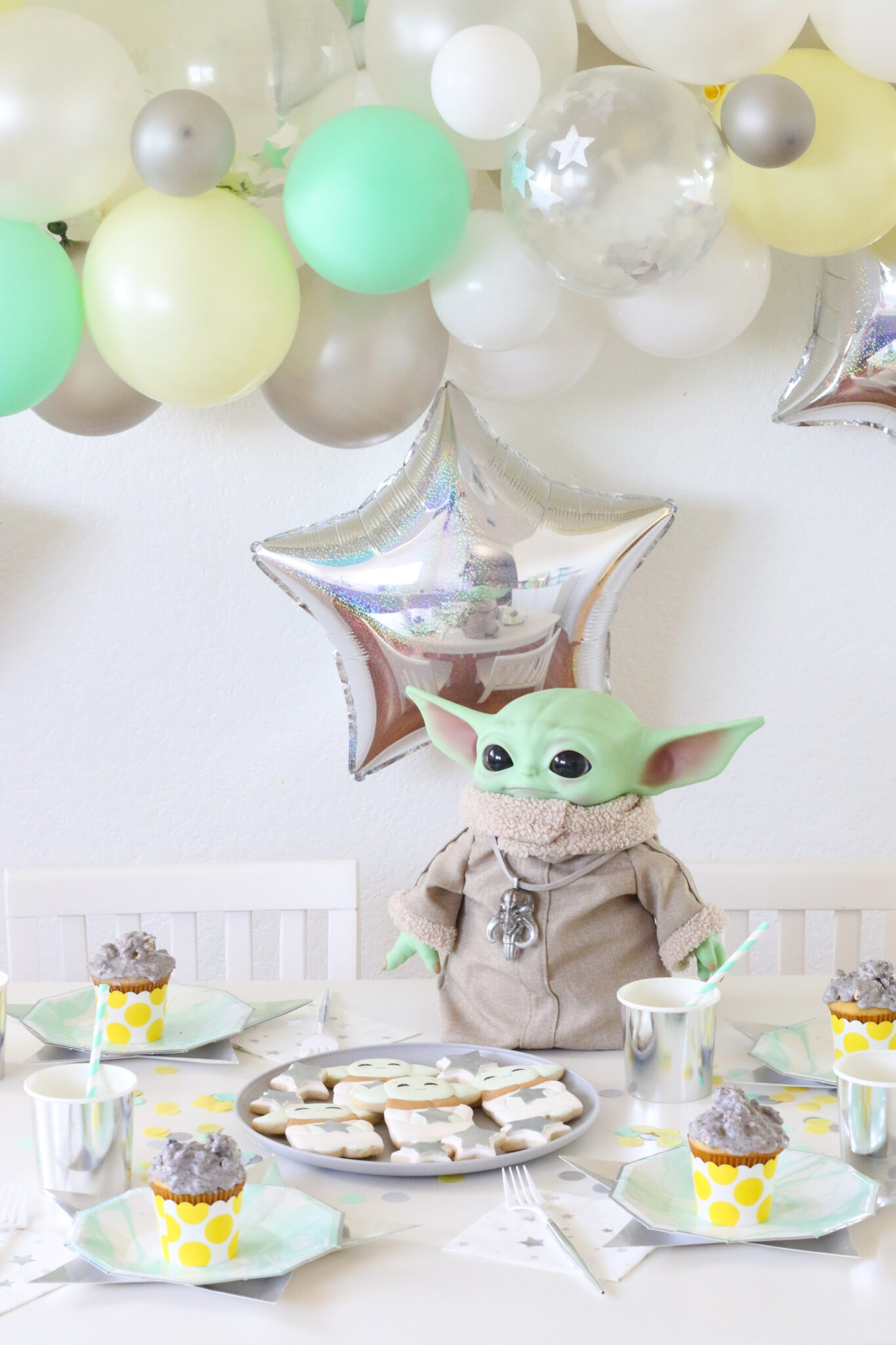 Our Little Boy's Baby Yoda 2nd Birthday Party - TWINKLE TWINKLE LITTLE