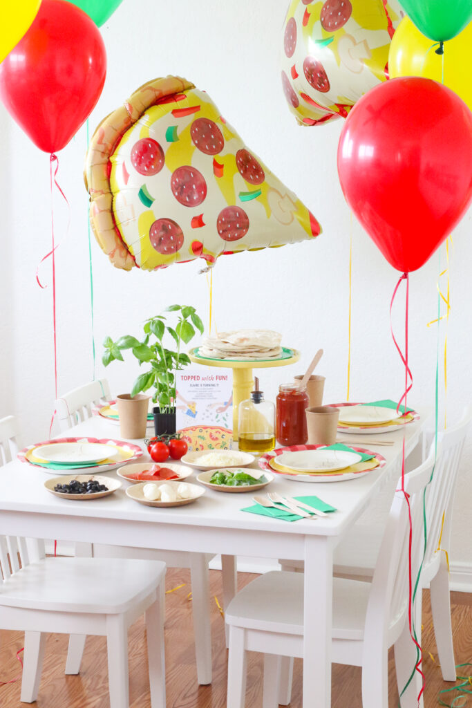 Topped with Fun - Throw a Fun Pizza Party
