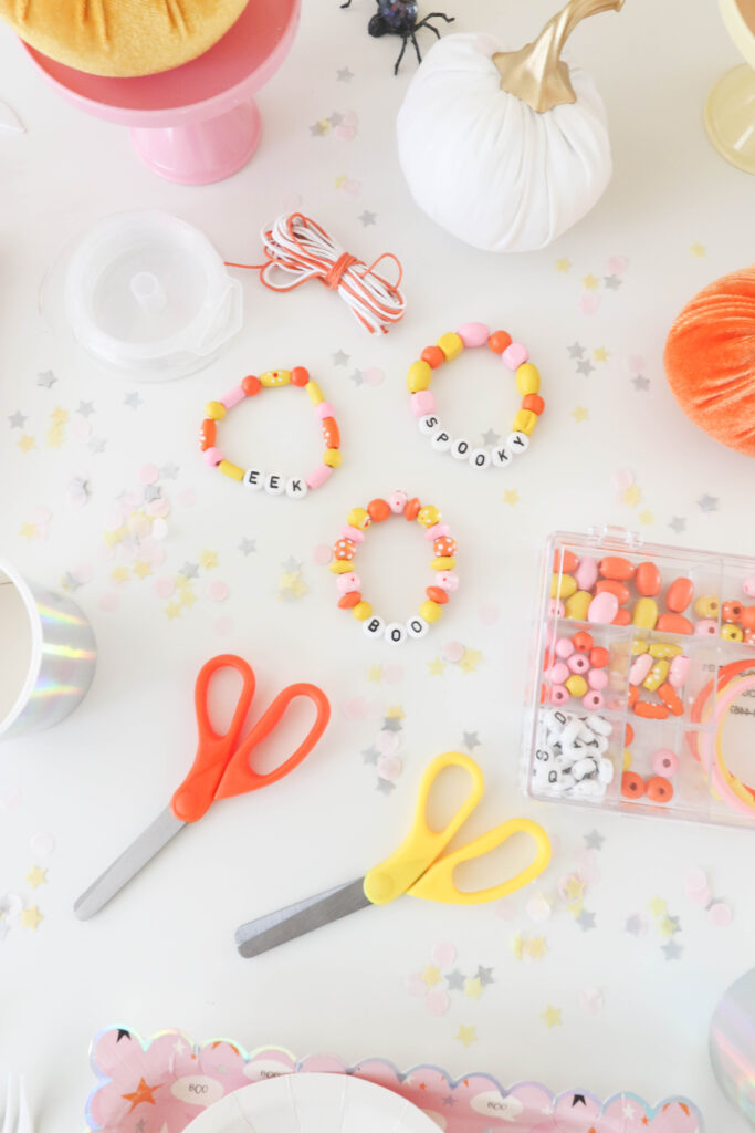 Host a Bracelet Making Halloween Party
