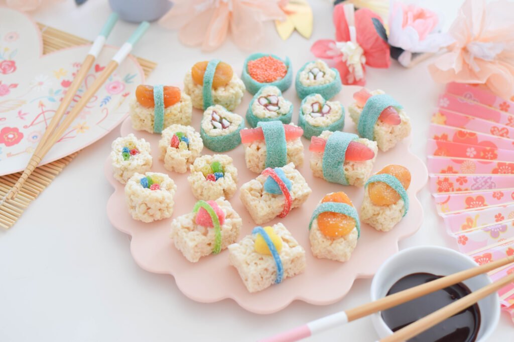 I Like The Way You Roll: The Sweetest Kids Sushi Party Ideas