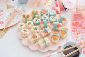 I Like The Way You Roll: The Sweetest Kids Sushi Party Ideas