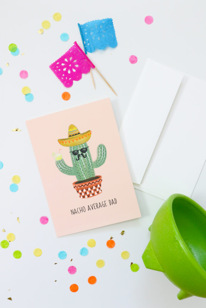 Fiesta Inspired Father's Day Cards