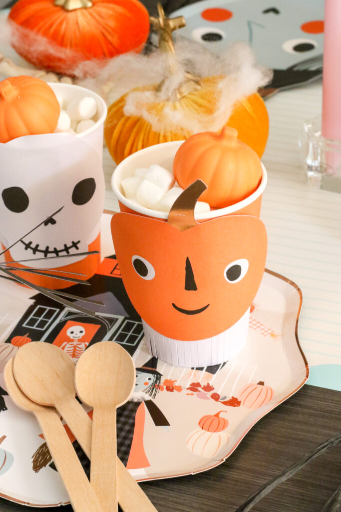 Ideas de fiesta de Halloween para niños con parches de calabaza