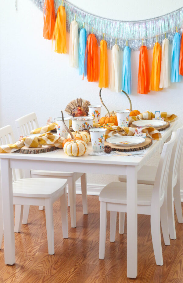 DIY Kids Thanksgiving Table Ideas To Fall in Love With This Season