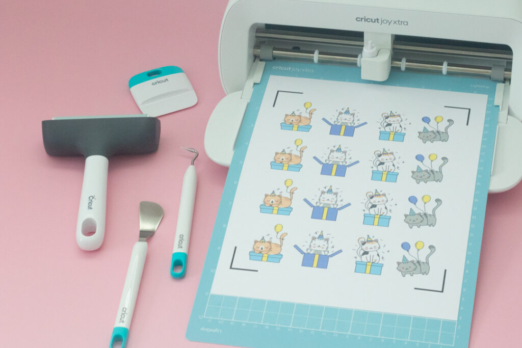 DIY Kitty Stickers With My Cricut JoyXtra