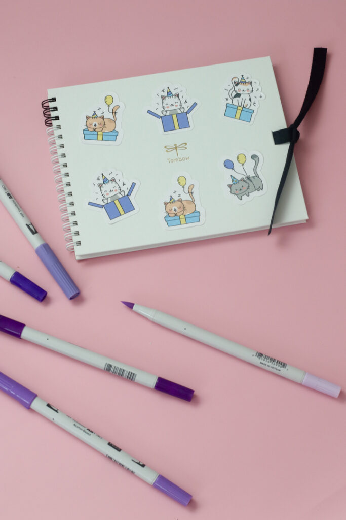 DIY Kitty Stickers With My Cricut JoyXtra