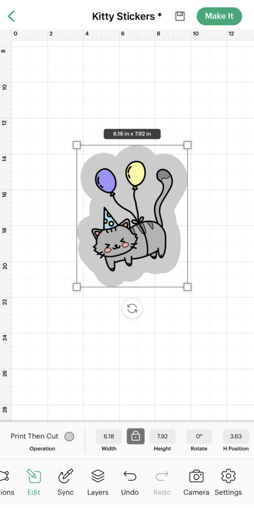 DIY Kitty Stickers With My Cricut JoyXtra