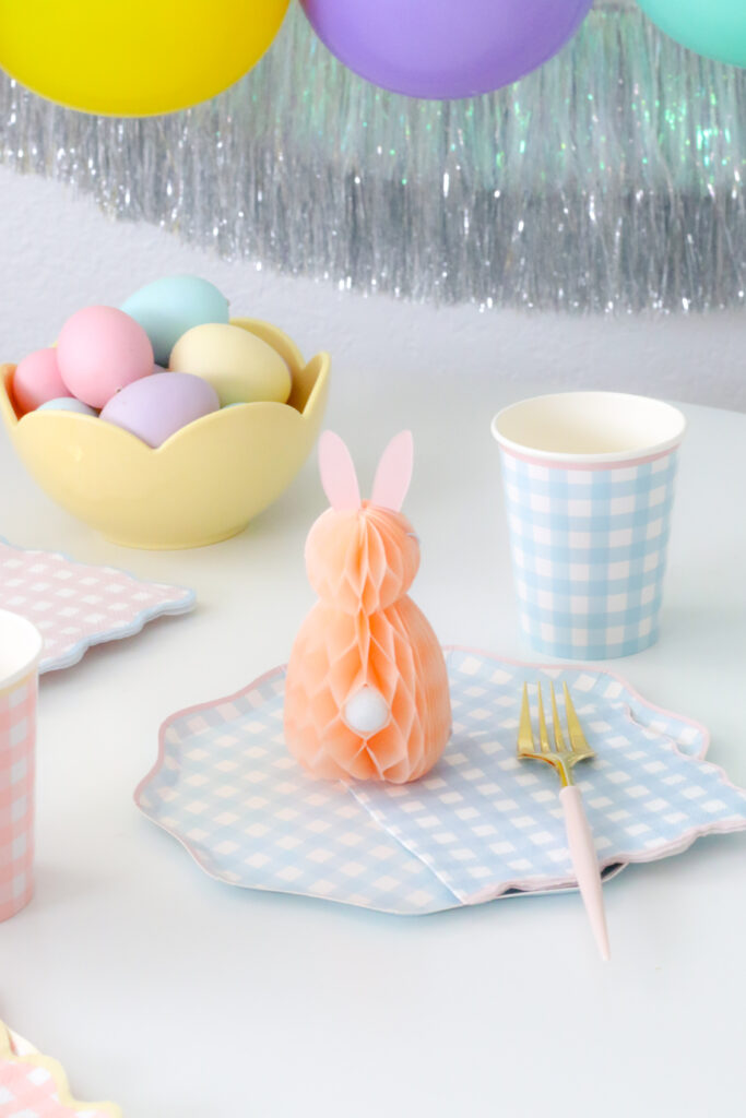 Simple Easter Tablescape Idea