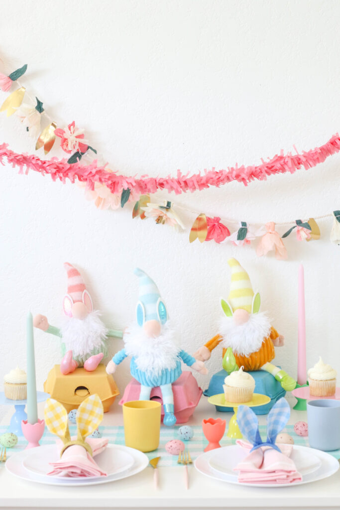 The Cutest Easter Bunny Gnome Party Ideas