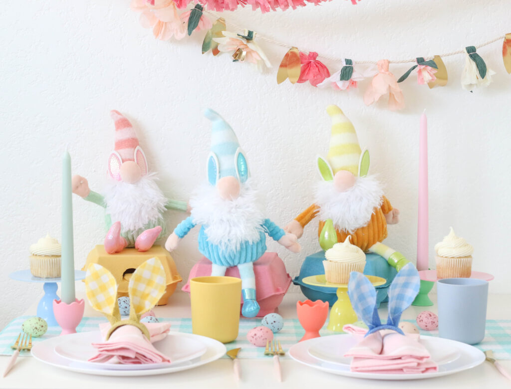 The Cutest Easter Bunny Gnome Party Ideas