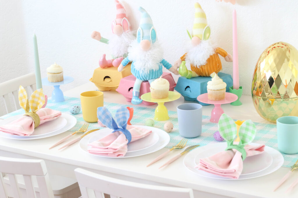 The Cutest Easter Bunny Gnome Party Ideas