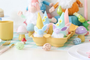 The Cutest Easter Bunny Gnome Party Ideas